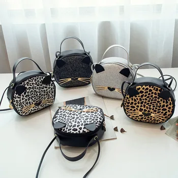 43895349574 маленькая сумочка с животным дизайном на одно плечо, женская сумочка в Европе и Соединенных Штатах, модная женская сумка
