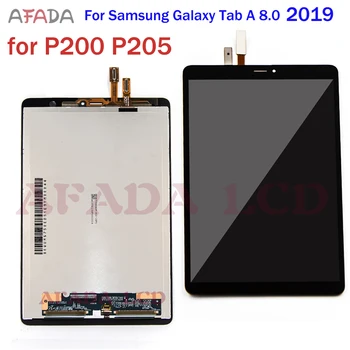 8,0 ’Для Samsung Galaxy Tab A SM-P205 SM-P200 ЖК-дисплей Панель Экрана Монитор Сенсорный Экран Полная Сборка Замена P200 P205