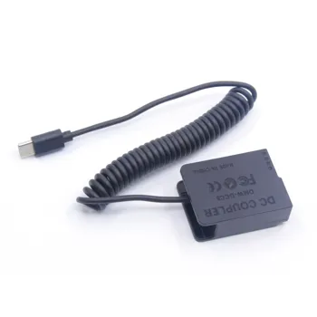 BLC12 Фиктивный Аккумулятор USB C к соединителю постоянного тока DCC8 для камеры Panasonic Lumix DMC-FZH1 FZ200 G6 G80 G85 G5K GH2K GH2S Gx8 G90 FZ2500