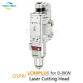 F125/150/200 мм Фокусирующая Лазерная режущая головка 0-8 кВт QBH OSPRI LC80PLUS Волоконно-лазерная Режущая головка для лазерной резки