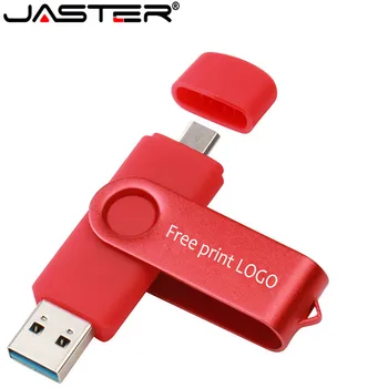 JASTER Pendrive OTG USB флэш-накопитель cle usb 2.0 stick 64G otg флеш-накопитель 4G 8G 16G 32G устройства хранения