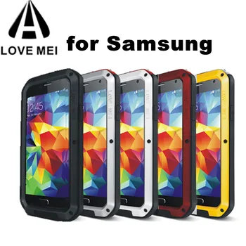 LOVE MEI Водостойкий Металлический Чехол для SAMSUNG Galaxy S10 S21 S9 S20 Plus S20 FE Note10 lite A6 A8 A8S A70 A50 A20 A51 A71 5G