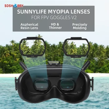 Sunnylife Линзы для близорукости, Корректирующие Асферические линзы для очков DJI FPV Goggles V2