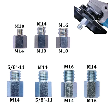 Алмазные коронки с различной резьбой, сверлильный станок, резак от M14 до M10 или от M14 до 5/8-11 или от 5/8-11 до M14, адаптер для угловой шлифовальной машины