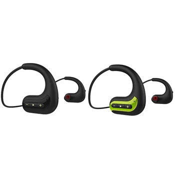 Беспроводные Наушники IPX8 S1200 Водонепроницаемые Наушники Для Плавания Спортивные Наушники Bluetooth-Гарнитура Стерео 8G MP3-плеер