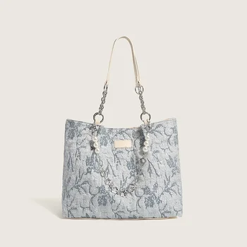 Высококачественная женская модная сумка-тоут, сумка через плечо большой емкости для поездок на работу