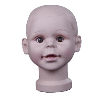 Детские текстурированные модели головных уборов Используются для тренировки париков, а кукольные головки - для изготовления париков для макияжа лица