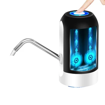 Диспенсер для бутылок с водой Насос для бутылок с водой Зарядка через USB Автоматический насос для питьевой воды Портативный Электрический Диспенсер для воды