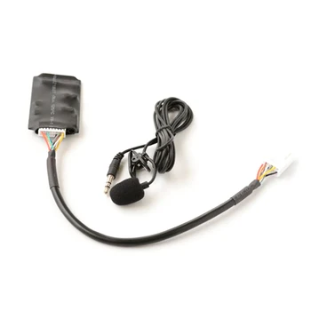 Для Toyota RAV4 Адаптер Bluetooth AUX Коробка для дисков громкой связи жгут проводов с микрофоном