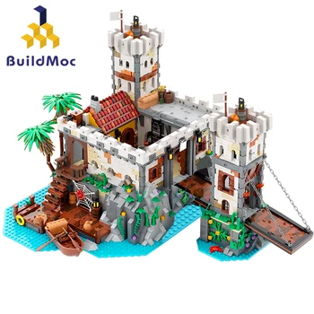 Императорская крепость Крепость Эльдорадо-Пираты залива Барракуда Строительные блоки BuildMoc 21322 Дом солдат Империи Подарки для детей
