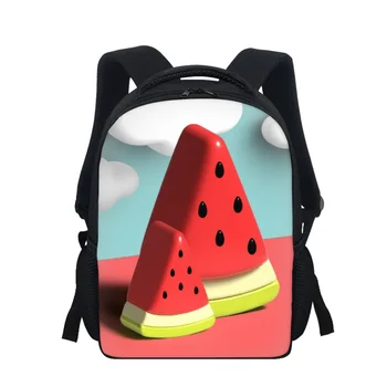 Креативная школьная сумка с рисунком Арбуза, детская сумка, школьные рюкзаки, сумка для книг в детском саду, рюкзак для учащихся средней школы