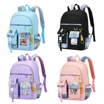 Модный и функциональный рюкзак для начальной школы, дорожные рюкзаки для ноутбука, сумки для книг, повседневный рюкзак для девочек-подростков и мальчиков