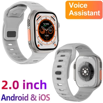 Мужские Смарт-часы с GPS Отслеживанием движения, NFC Погодой, Голосовым Помощником AI, Умные Часы для UMIDIGI A11S Xiaomi Mi 10S OPPO A1K A5S A7 A9