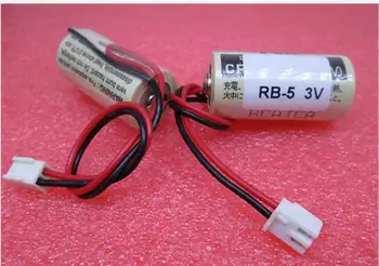 Новый литиевый аккумулятор RB-5 (CR17335SE) 3 В 1800 мАч, литий-ионный аккумулятор PLC со штекером