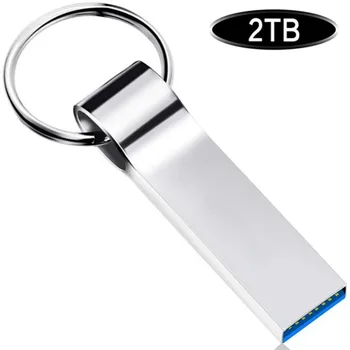 Новый Флешка 2 ТБ 1 ТБ USB Флэш-накопители 1 ТБ высокоскоростной флеш-накопитель 2 ТБ Cle USB Memory Stick 512 ГБ U-диск для телевизора Компьютера