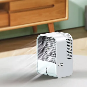 Перезаряжаемый Персональный Охладитель воздуха, Мини-Испарительный Охладитель, Воздушный охладитель, Мини-USB-кондиционер, Охлаждающий вентилятор-кулер Для домашнего Офиса