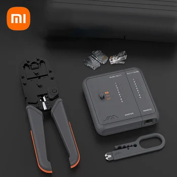 Плоскогубцы для сетевого кабеля Xiaomi JIMIHOME Многофункциональный инструмент для обжима кабеля Портативный инструмент для ремонта сети Тестер для зачистки проводов