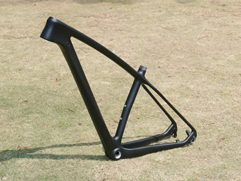 Полностью Углеродистый UD Матовый MTB Горный велосипед 29er BSA Frameset Рамка в комплекте Гарнитура