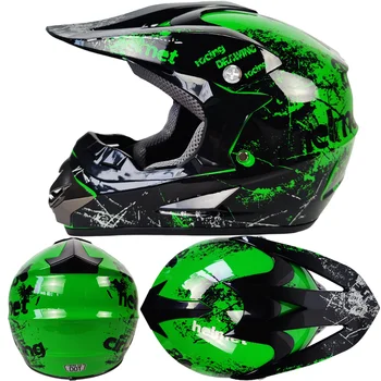 Профессиональный шлем для мотокросса по бездорожью, шлем мотобайкера, гоночный мотоциклетный шлем Dirt Bike Capacetefor Для детей