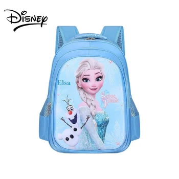 Рюкзак Disney Frozen для девочек, детей начальной школы, школьный рюкзак для детского сада, Водонепроницаемый, Большой емкости, Бесплатная доставка