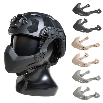 Складная Полумаска FMA, Тактическая защитная маска для Тактического шлема A/B DE/BK/FG TB1363/TB1364