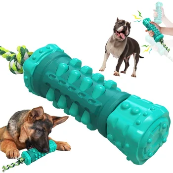Средняя и крупная собака Со странным звуком, молярная палочка, зубная щетка для собак, резиновая игрушка, аксессуары для дрессировки собак, игрушки для собак