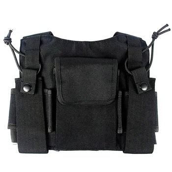 сумка для хранения нагрудной рации ront vest intercom