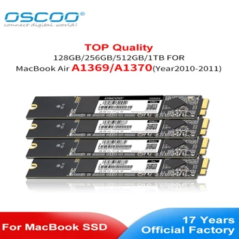 Твердотельный накопитель OSCOO SSD для Apple Macbook Air A1370 A1369 2010 2011 EMC 2393 2471 2392 1369 Твердотельный накопитель MAC SSD 128 ГБ 256 ГБ 512 ГБ 1 ТБ