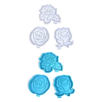 Формы в форме цветка Розы, Литейная форма из смолы, силиконовые формы